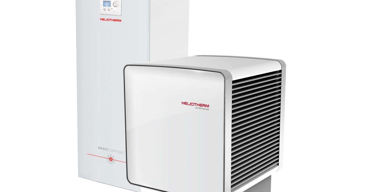 Air Heat Pump In Split Design Quietest Outdoor Air Evaporator & 360
