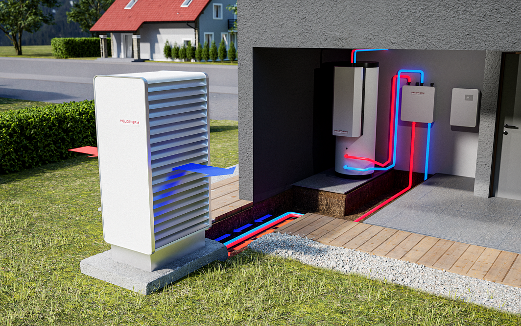 LuftKompaktwärmepumpe Compact“ In der Ruhe liegt die Effizienz!